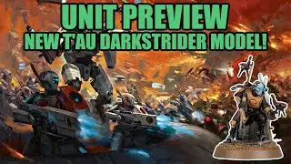 T'au Codex Cover Revealed! And New Darkstrider Model! │ Warhammer 40k 9th Edition Unit Preview