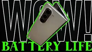 Samsung Galaxy Z Fold 5 Battery Life is Great, So Far...