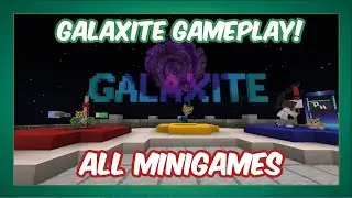 Minecraft Galaxite All Minigames!