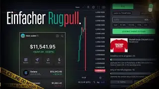 Wie Kriminelle Meme Coins Launchen und schnell $10k machen (mit Beweisen)