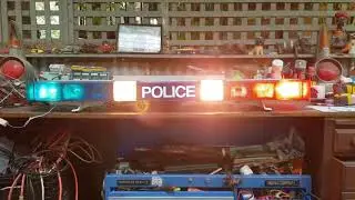 Hazard 90 Series Halogen Lightbar Ex Nsw Police