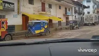 Llegando a Piscobamba