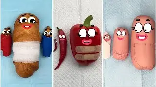 Find out How Doodles and Food Surgeries Can Transform Your Life! 🤣❤️ NR 9 #foodsurgery #doodles