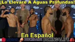 Pesaje De Andy Cruz Y Raymond Muratalla Por Titulo IBF De 135 Y Que Dijeron Los 2 Luego De Pesarse