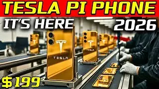 $199  Tesla Pi Phone + &ldquo;Lifetime&rdquo; Starlink Internet, XOS,  LEAKED (2026)!