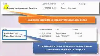 МИАМ установить программуAleo Flash Banner Maker