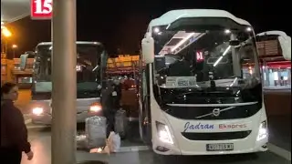 Overnight Bus from Belgrade to Sarajevo Via Flixbus. Crossing Border in Balkan with my Schengen Visa