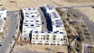 The Calla Townhome Neighborhood in Valencia Near Magic Mountain