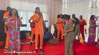 AWESOME TONES BAND ELECTRIFIES WEDDING RECEPTION IN MODAKEKE, OSUN STATE