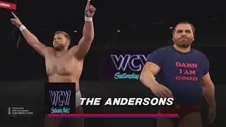WCW Saturday Night Ole Anderson 🆚 Road Warrior Animal