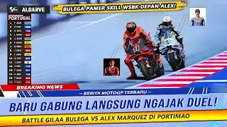 DUCATI WAR‼️AKSI SPEKTAKULER BULEGA GEMPARKAN MOTOGP PORTUGAL 2025 HARI INI