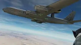 F-18 jet follows airplanes | DCS 2.9 World Aviation Gameplay