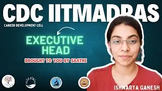 Explore IIT Madras beyond academics! Let's get started with Career Development cell IITMadras!