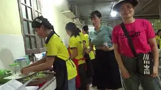 HS lớp 6a1 thi làm đầu bếp