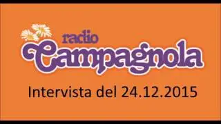 PRESEPE VOLPAGO DEL MONTELLO (TV) 2015 - Intervista su Radio Campagnola
