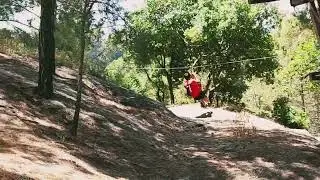 Rope park Sparti adventure in Cyprus! One of the biggest rope parks in Europe.