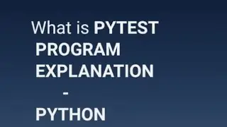 pytest  python
