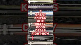 8 отличных бюджетных ножей по сумасшедшим ценам #edcknife #knifereview