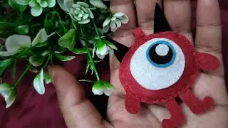 MONSTER/ One Eyed Monster Doll with Felt Sheets / Step by Step / For Beginners