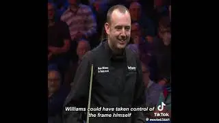 Four balls stuck in one pocket, Williams&rsquo; crazy defense leaves the crowd laughing 🎱