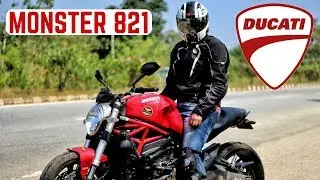 FIRST RIDE OF DUCATI MONSTER 821