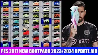 PES 2017 НОВЫЙ ПАКЕТ ОБНОВЛЕНИЯ 2023-2024 AIO