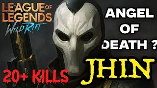 Jhin PENTAKILL Perfect Gameplay ? | UNSTOPPABLE & Godlike Damage | Wild Rift #adc #jhin #pentakill 
