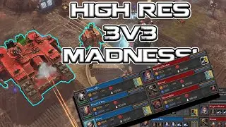 Dawn of war 2 Elite - 3v3 - Inekura, PreistofBeer, Hutsy VS KinghtOshadow, Kitsune, Bernardinho
