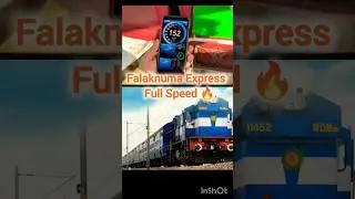 12703 Falaknuma Express -Howrah to secunderabad 🚂| #train #railway #indianrailways #trainjourney