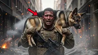 A Navy SEAL dragged his injured service dog through enemy fire, then picked up his rifle to complete