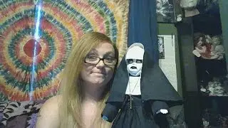 Custom Made Conjuring 2 Demonic Valak Nun Doll Prop