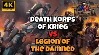 Death Korps of Krieg vs Legion of the Damned - Survival Game &ndash; DoW Unification POV Gameplay #dow
