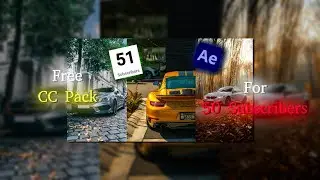 50 Subscribers Special! Free After Effects Color Grading Preset 🎉