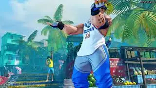 Street Fighter V - Luke Gameplay Reveal [HD 1080P]