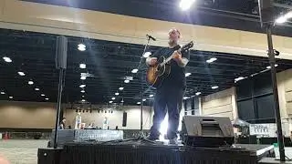 Trever Keith of Face to Face Acoustic Anarchy Brunch at 350 Fest, Tinley Park, Il