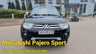 Mitsubishi Pajero Sport 3 0V6 2015 Xe &Ocirc; t&ocirc; Cũ Một Chủ Chạy Zin 86 000 Km