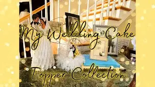 My Wedding Cake Topper Collection / African American Bride and Groom Wedding Cake Toppers