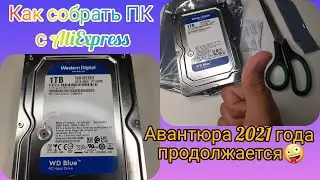 Распаковка Жесткий диск WD Caviar Blue WD10EZEX для сборки ПК на процессоре AMD
