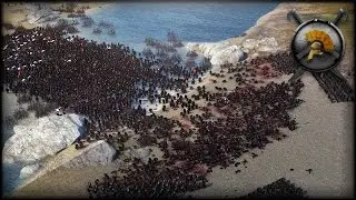 MASSIVE 18000 RIVER CROSSING BATTLE! - Seven Kingdoms Total War Gameplay (Game of Thrones)