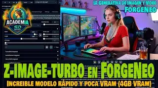 Z-IMAGE TURBO en FORGE NEO (4GB VRam)