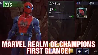 MARVEL REALM OF CHAMPIONS !!! First Glance!!! (BETA)