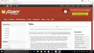 Selenium Python Webdriver Tutorial - jQuery UI Tabs
