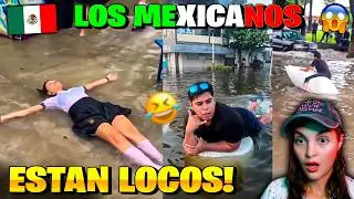 COSAS que SOLO HACEN los MEXICANOS cuando LLUEVE 🇲🇽🤣😱 *no lo puedo creer*