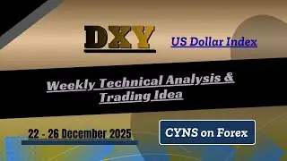 DXY | US Dollar Index Weekly Technical Analysis for 22 - 26 December 2025 by CYNS on Forex