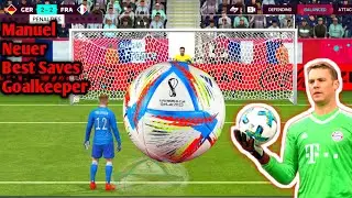 Manuel Neuer Best Saves Goalkeeper | Penalty Shootout | FIFA MOBILE