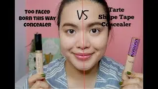 THE BATTLE: Tarte Shape Tape VS Too Faced Born This Way | RaiTries