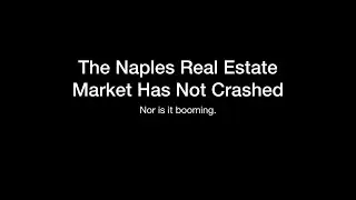 Naples Real Estate Market Coronavirus