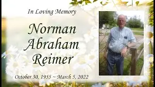 Memorial Service for the late Norman Reimer