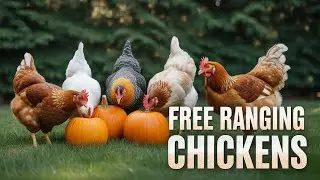 Farm Life ASMR | Chickens in Their Element During Rainy Weather