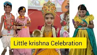 Little Krishnas & Radhas Light Up Our School | Janmashtami Celebration 2025 🌸🎶